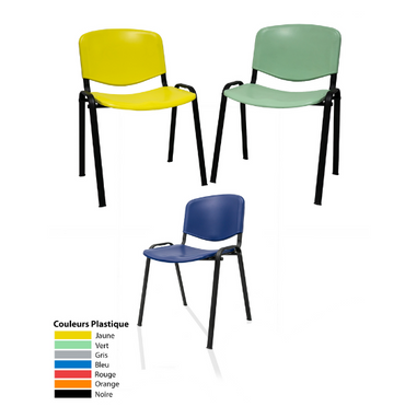 Chaise NOVA ISO PVC  Réf. B2056