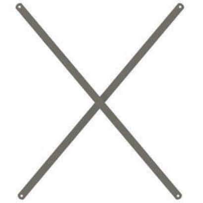 Croisillon de stabilité de Rayonnage Leger Réf. B1868