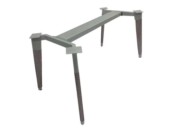 Piètement de bureau en gris réglable télescopique Réf. B1908