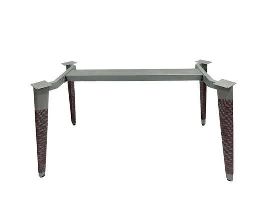 Piètement de bureau en gris réglable télescopique Réf. B1908