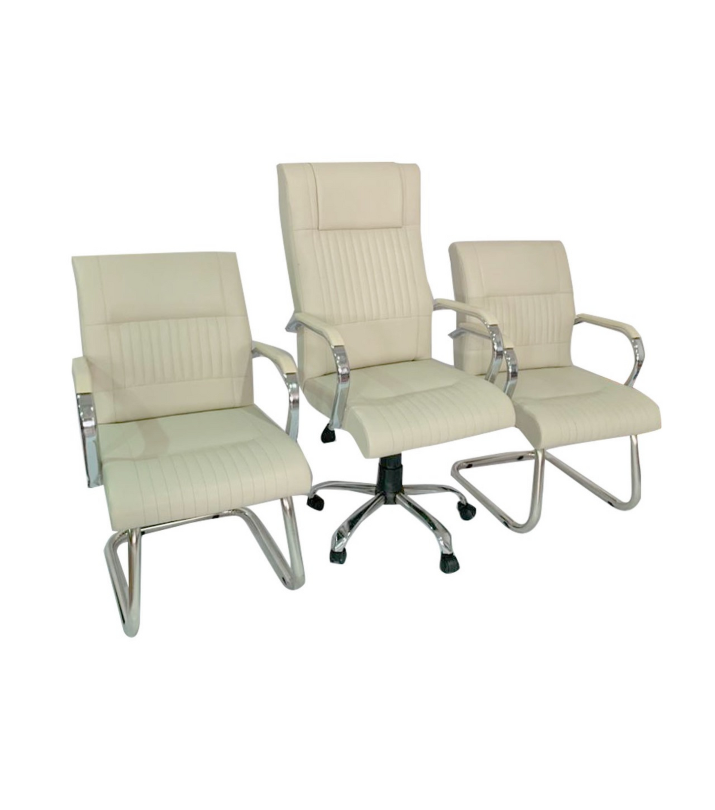 Ensemble Fauteuil Blanc BLED + Réf. B1853