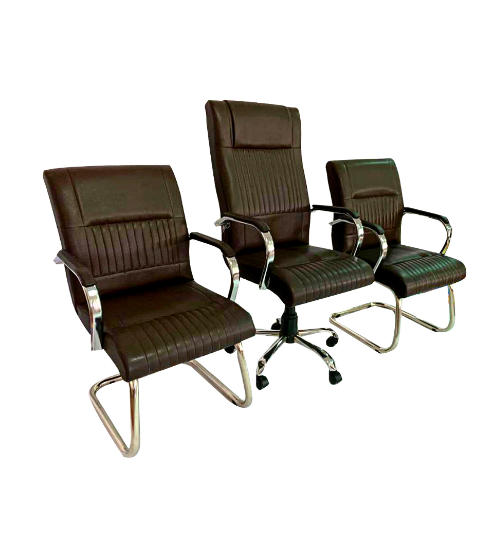 Ensemble Fauteuil Marron BLED + Réf. B1851