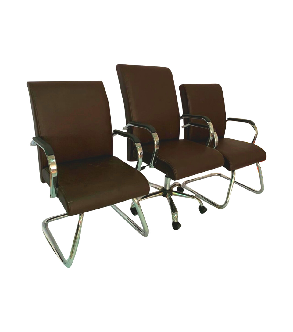 Ensemble Fauteuil Marron BLED + Réf. B1847