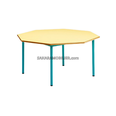 Table octogonale pour maternelle et primaire  A0561