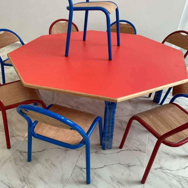 Table trapèze pour maternelle et primaire B1049