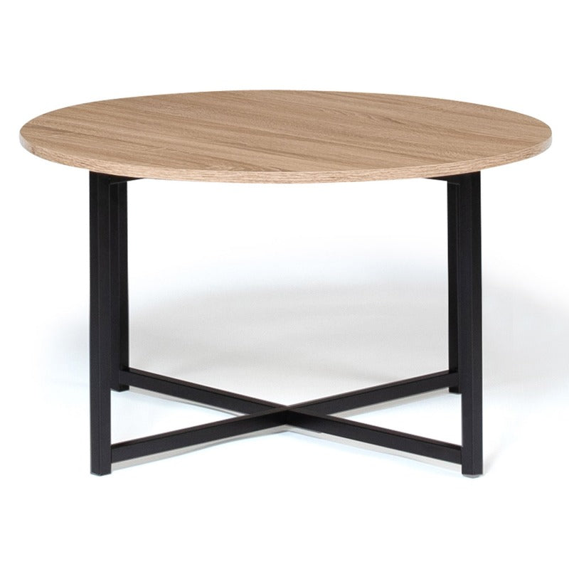 TABLE BASSE RONDE 70 CM DESIGN INDUSTRIEL Réf B2781
