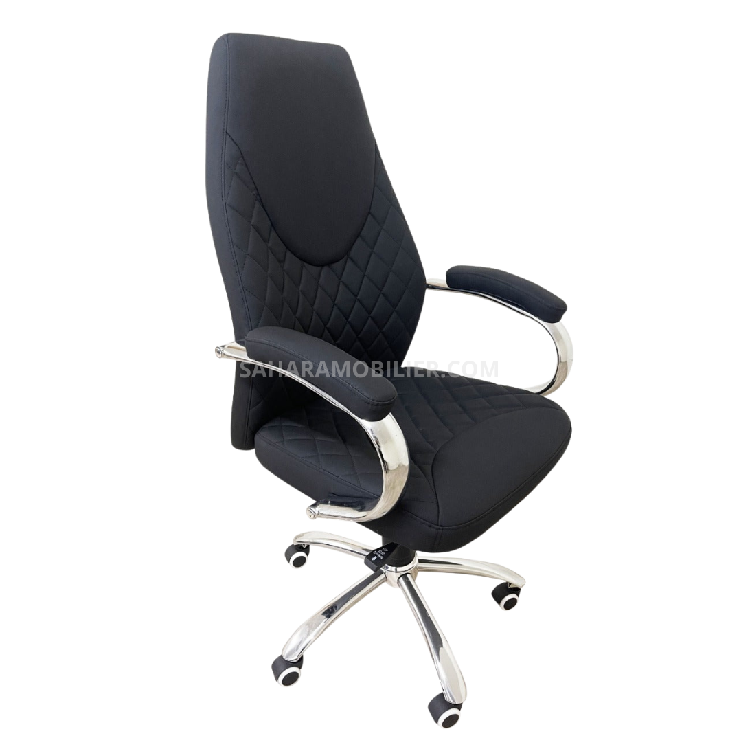 Ensemble Bureau CASABLANCA avec Retour et caisson et chaises Réf. B1808