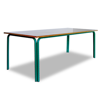 Table modulaire à piétement jumelé 200 x 90 cm Réf. A0549