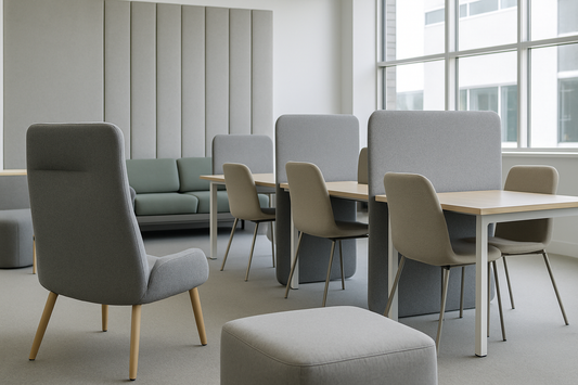Le rôle du mobilier dans l’acoustique des espaces : salles de classe, bureaux et open-spaces