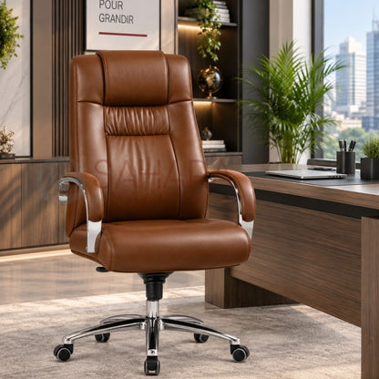 Pack fauteuil en simili cuir Réf C1238