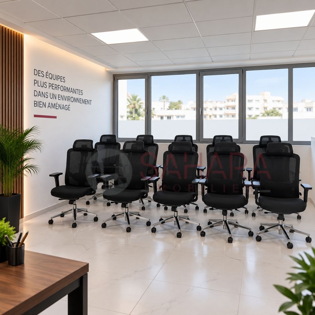 Fauteuil President en Mesh Réf 163-A