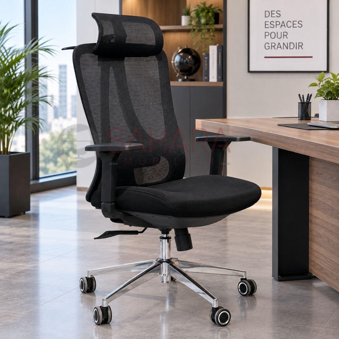 Fauteuil President en Mesh Réf 163-A