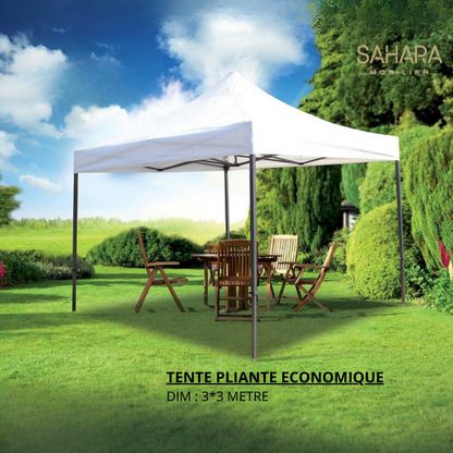 Pack Tente Pliante + Table Pliante 150cm + 8 chaises Pliante  Réf B3664