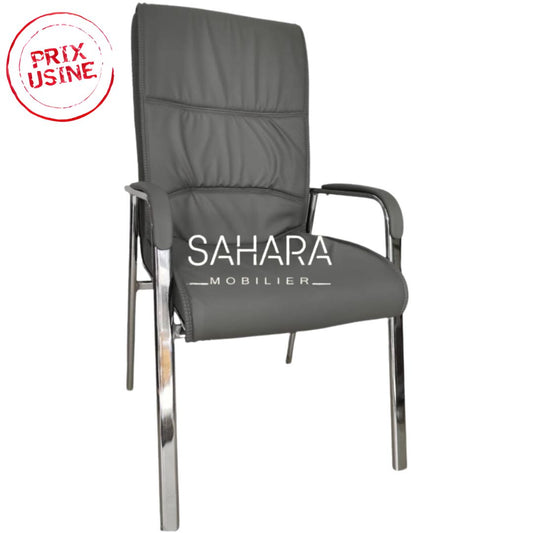 Fauteuil Visiteur Gris SCREAM Réf B3519