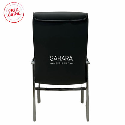 Fauteuil Visiteur Gris SCREAM Réf B3519