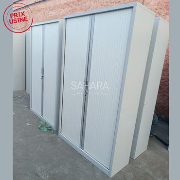 Armoire haute métallique avec 2 portes Rideau Réf. A0600