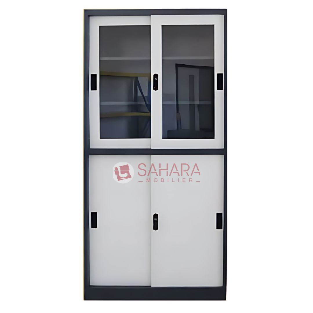 Armoire métallique 4 portes coulissante Réf C0304