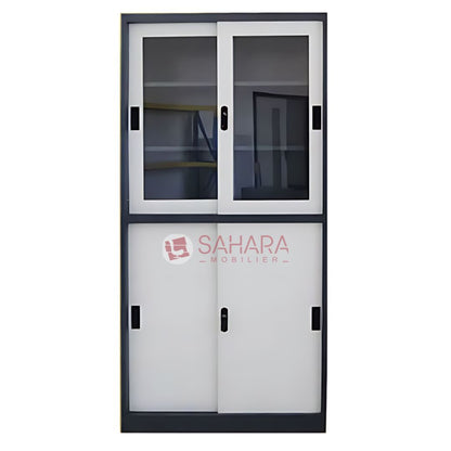 Armoire métallique 4 portes coulissante Réf C0304