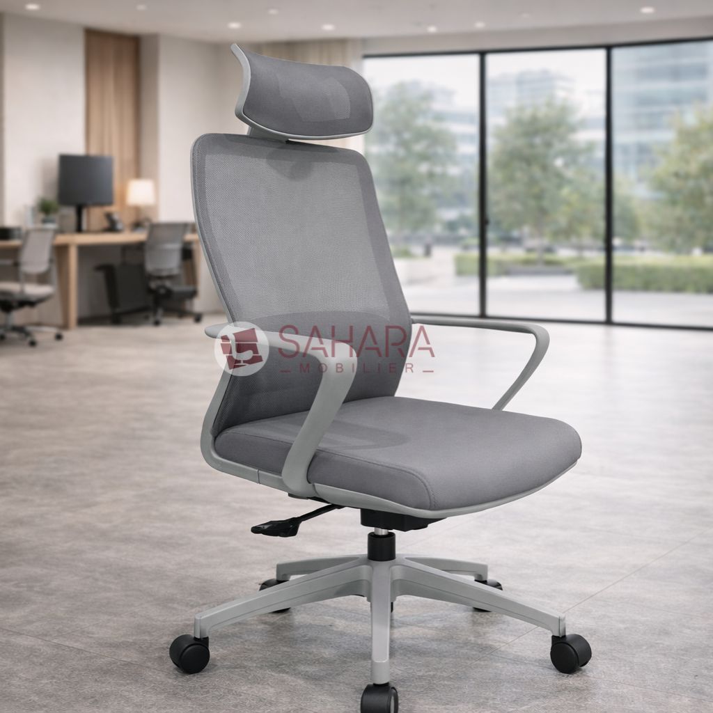 Fauteuil de bureau en Mesh Livo Réf B4484