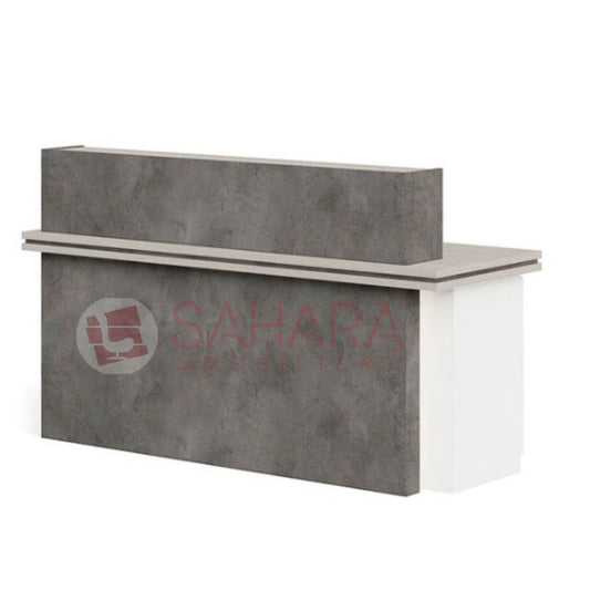Comptoir d’Accueil Moderne Imitation Béton Réf C0172