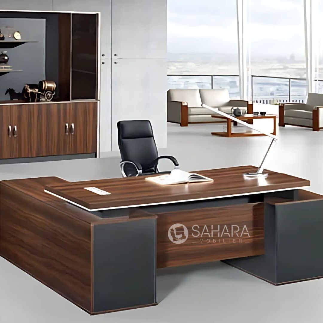 Bureau SOCRATE avec retour Réf B2647