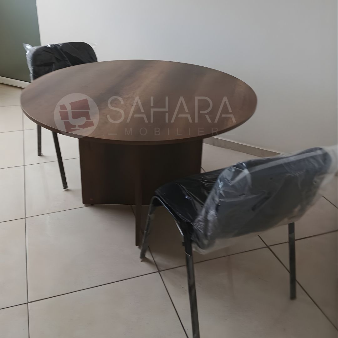 table Ronde en bois MDS sahara mobilier