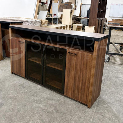 Armoire basse avec portes battante Réf C0598
