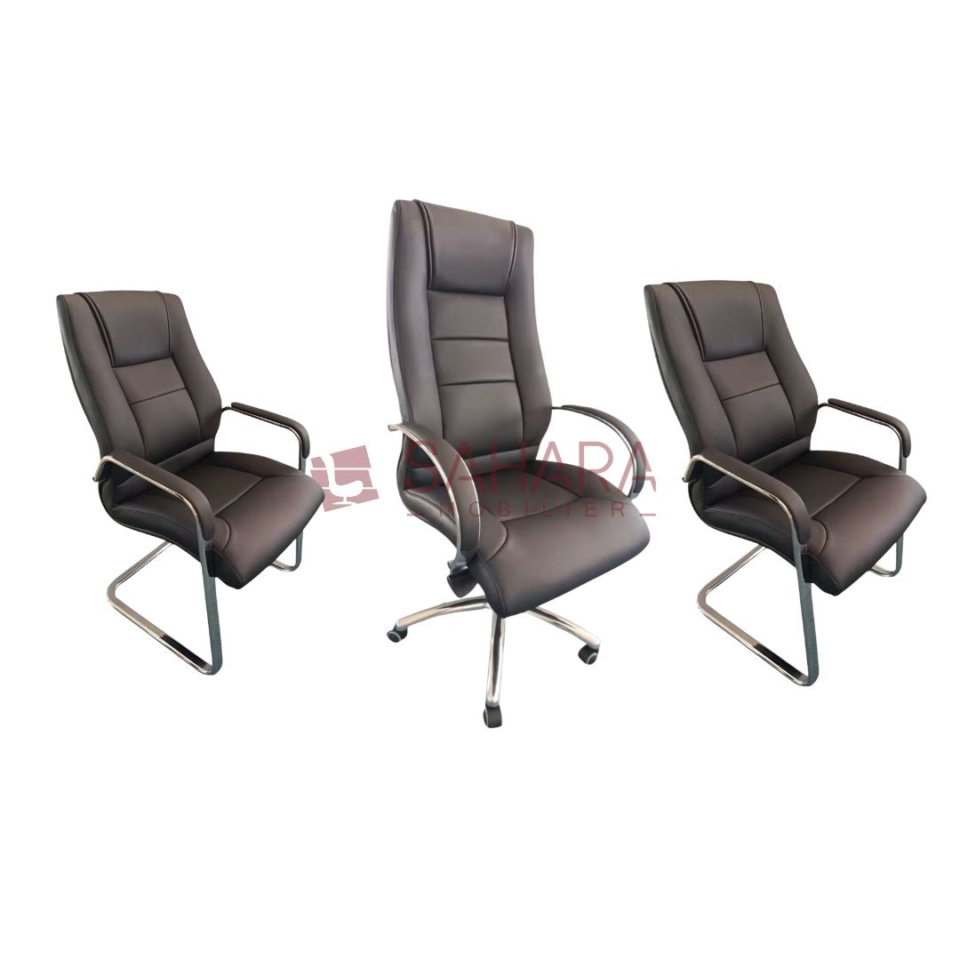 Pack fauteuil simili cuir 2311 Réf C0506