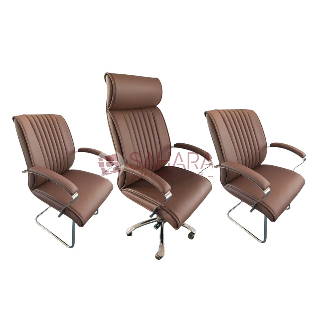 Pack Fauteuil en simili cuir Réf C0509