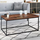 TABLE BASSE PLATEAU ÉPAIS DESIGN INDUSTRIEL Réf B2458