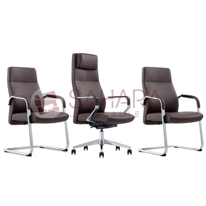 Pack fauteuil en simili cuir C0085