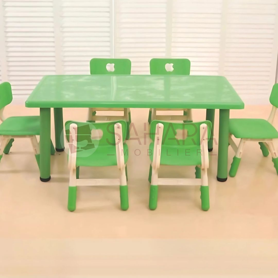 Table scolaire rectangulaire Réf C0119