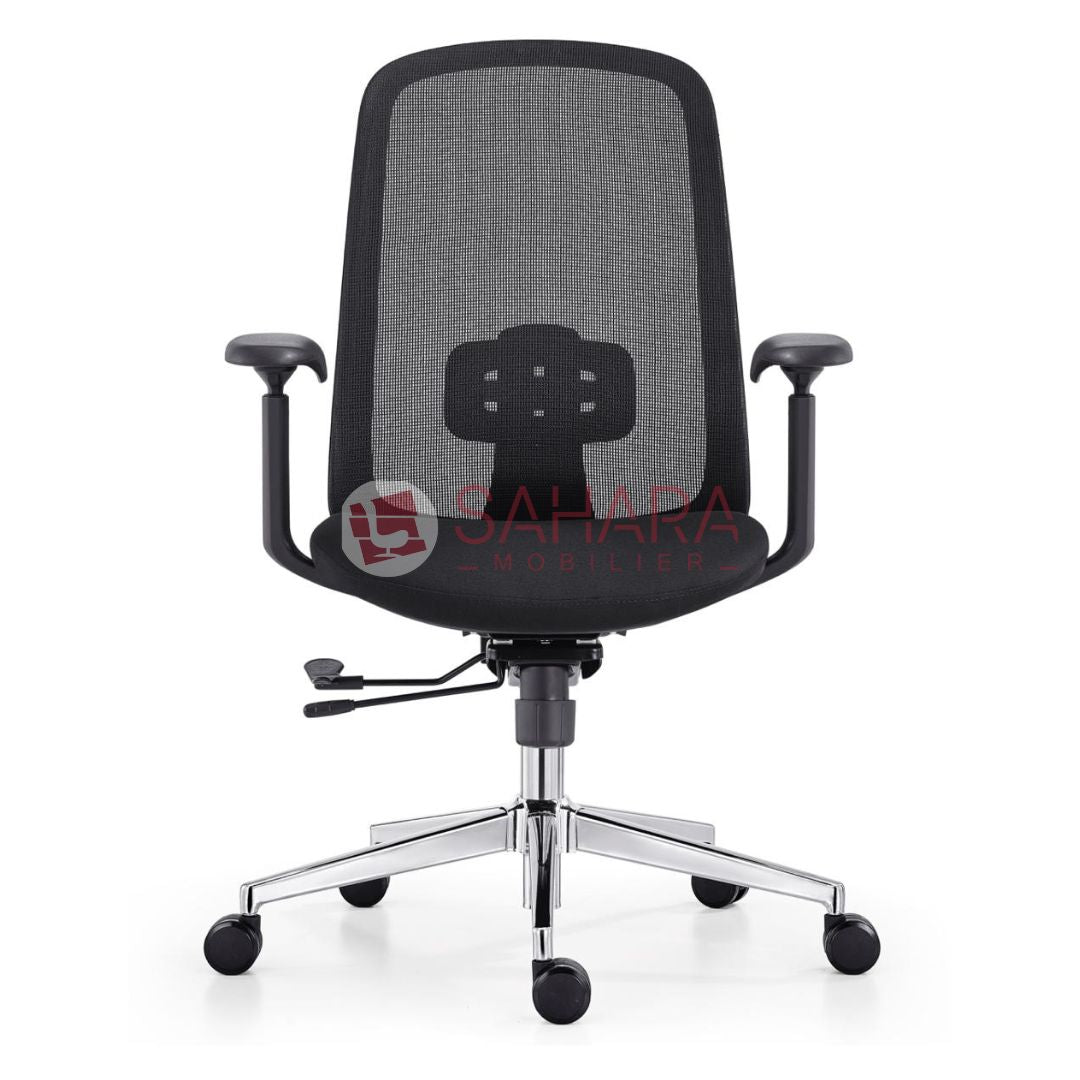 Siège de direction moderne en Mesh pour open space ou bureau privé – Sahara Mobilier