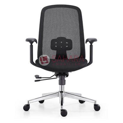 Siège de direction moderne en Mesh pour open space ou bureau privé – Sahara Mobilier