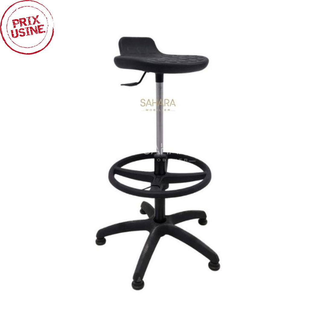 Fauteuil tabouret opérateur TULIPE en piètement PVC Réf B4044