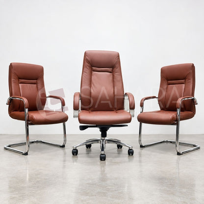 Pack fauteuil de bureau en simili Réf C1281