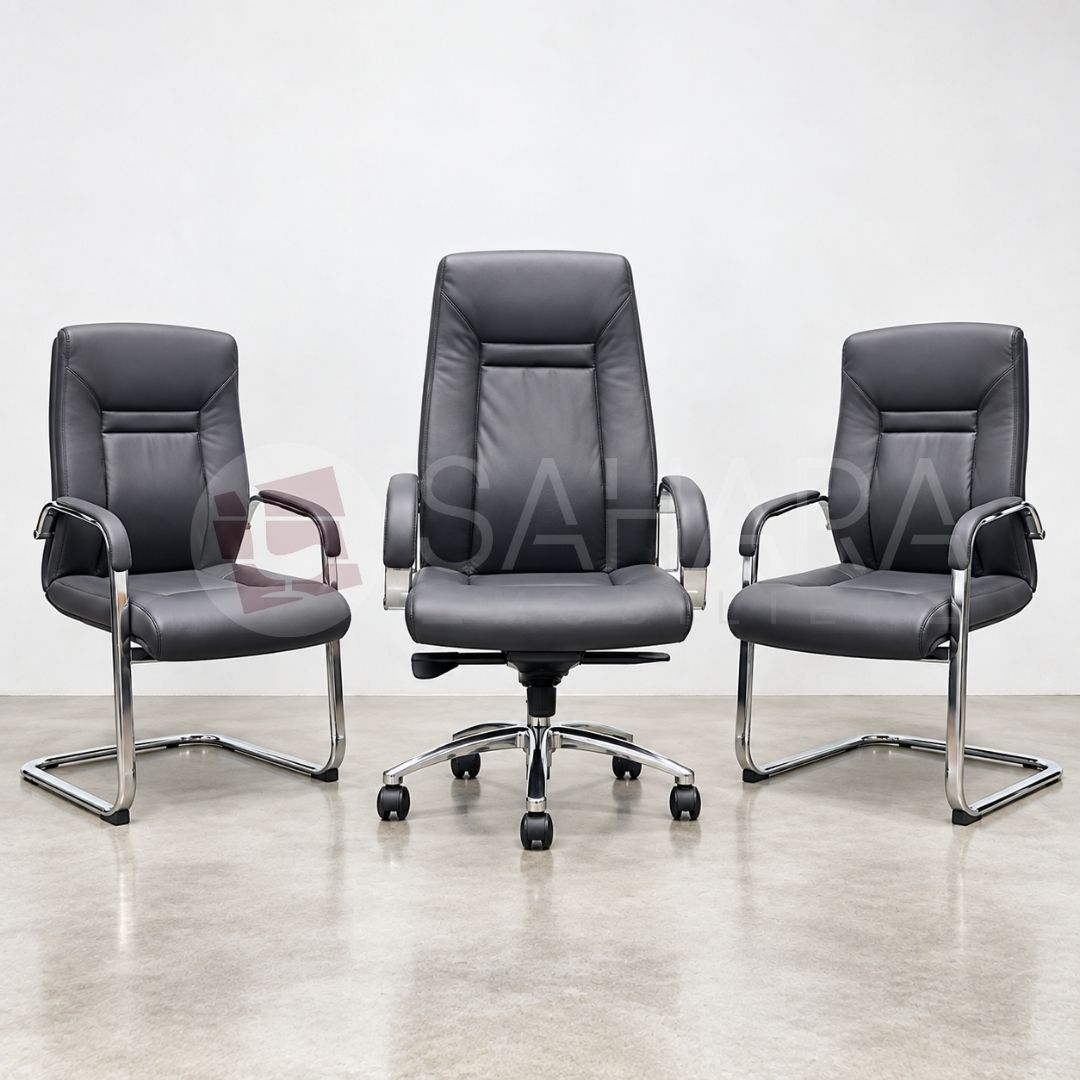 Pack fauteuil de bureau en simili Réf C1281