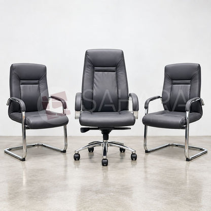 Pack fauteuil de bureau en simili Réf C1281