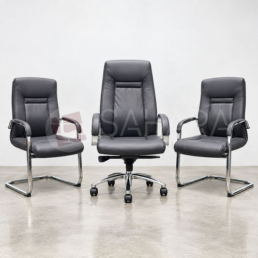 Pack fauteuil de bureau en simili Réf C1281