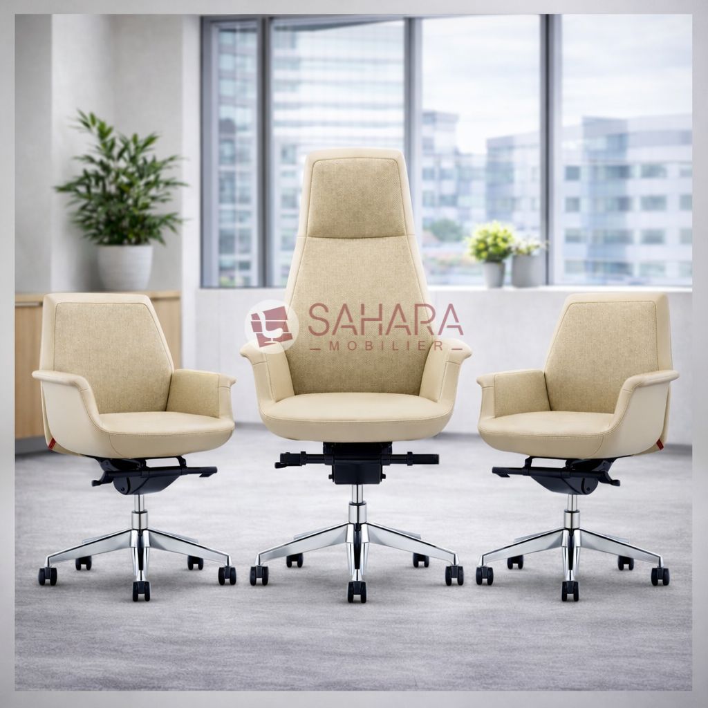 Pack fauteuils Vittorio C0660 pour postes de travail et bureaux