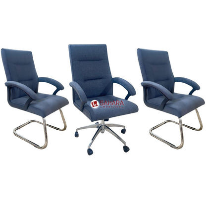 Pack fauteuil de direction en tissu 