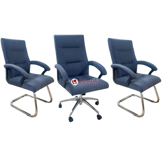 Pack fauteuil de direction en tissu 