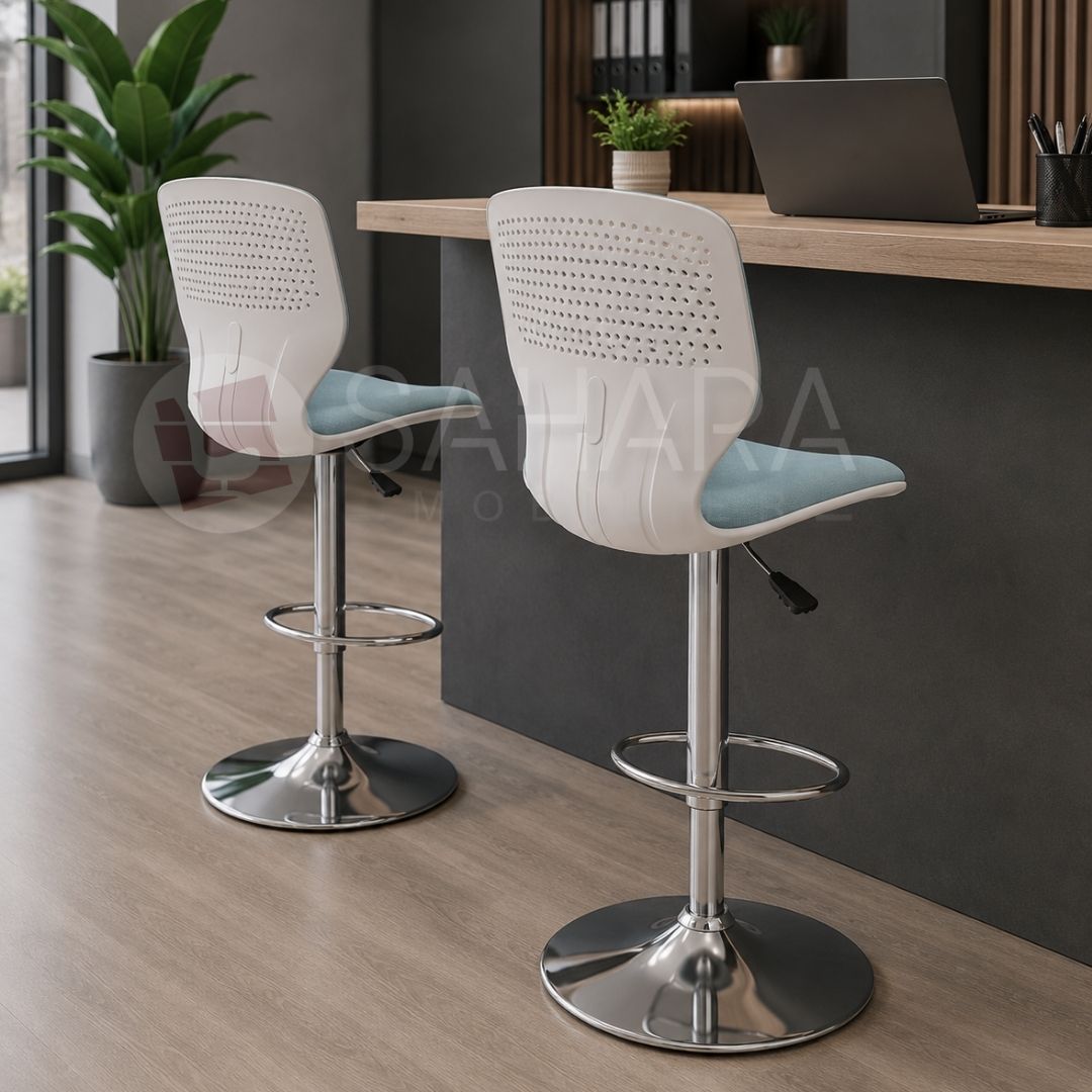 Tabouret haut Flora Réf C1133 sahara mobilier