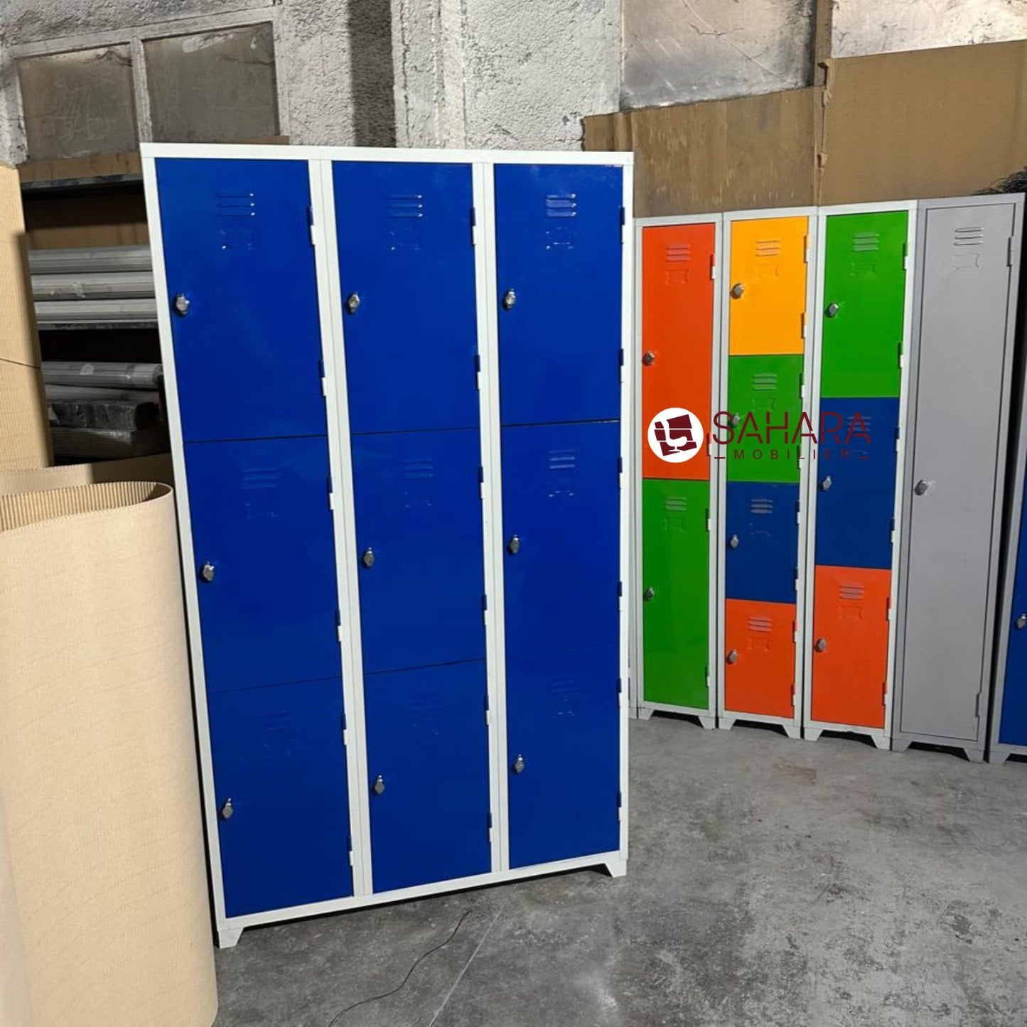 Monobloc a 9 case fermeture a clés Réf B3572