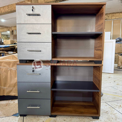 Armoire basse de bureau OrgaBox  Réf. B2172
