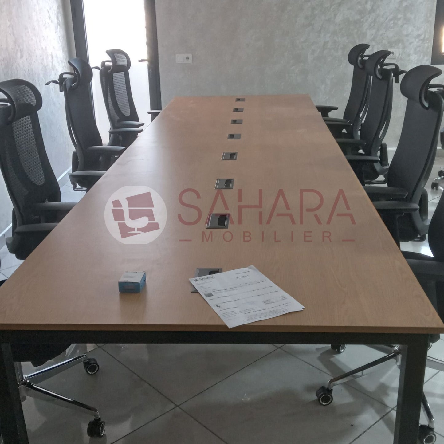 Table de réunion semi métallique 240 cm Réf. B1145