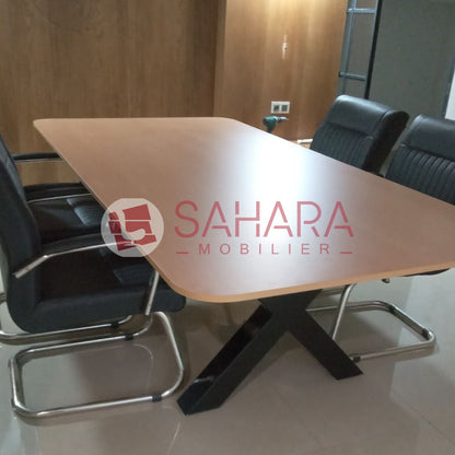Table de réunion piètement X Réf B3114
