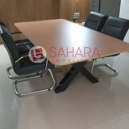 Table de réunion piètement X Réf B3114