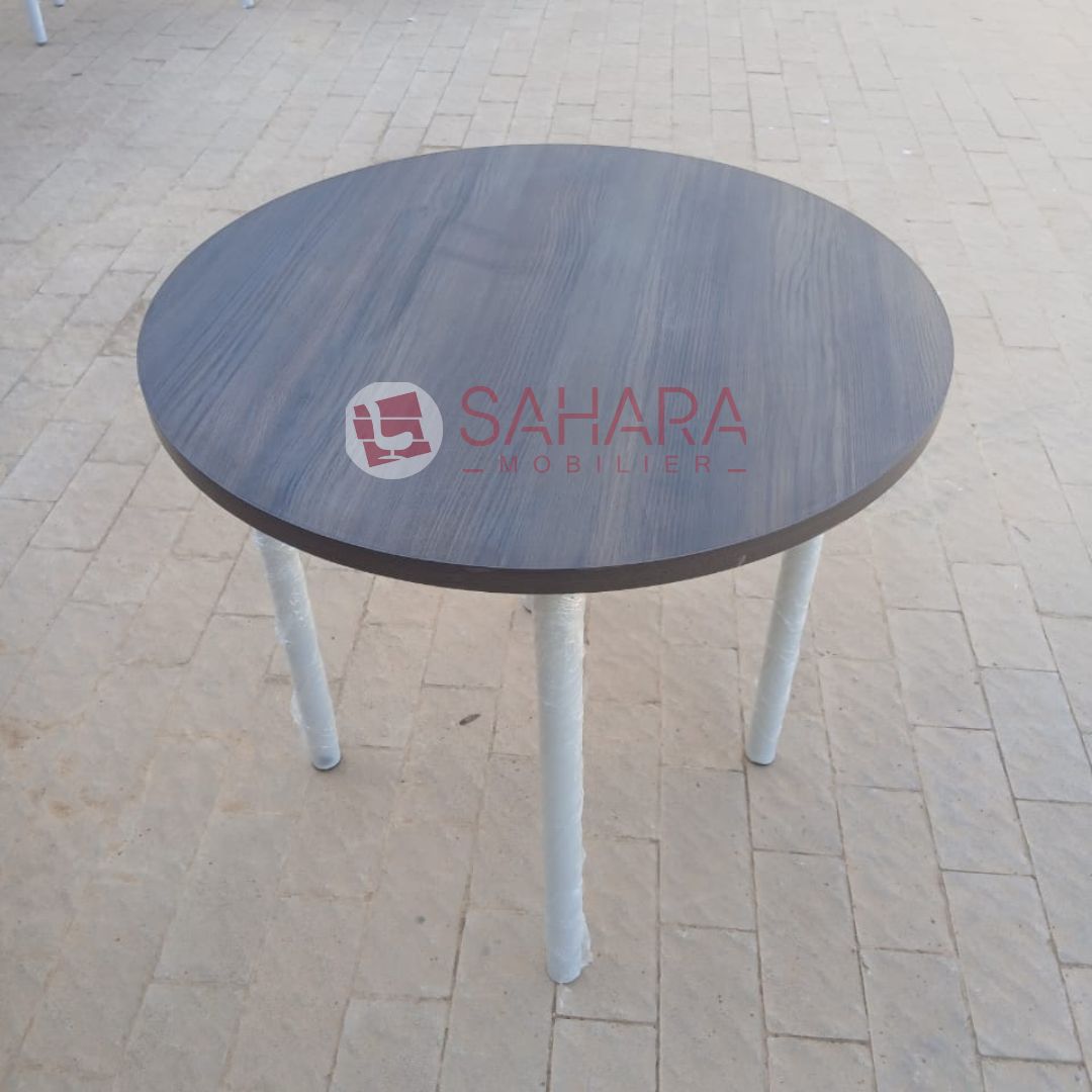 Table ronde piètement Métal Réf B3161