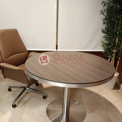 Table de réunion ronde Shark Réf C0363